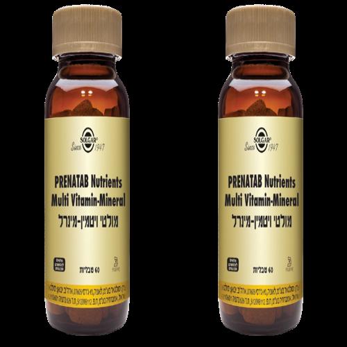 أقراص متعددة الفيتامينات والمعادن لما قبل الولادة، 60 قرصًا - مكمل غذائي للحوامل، سولجار