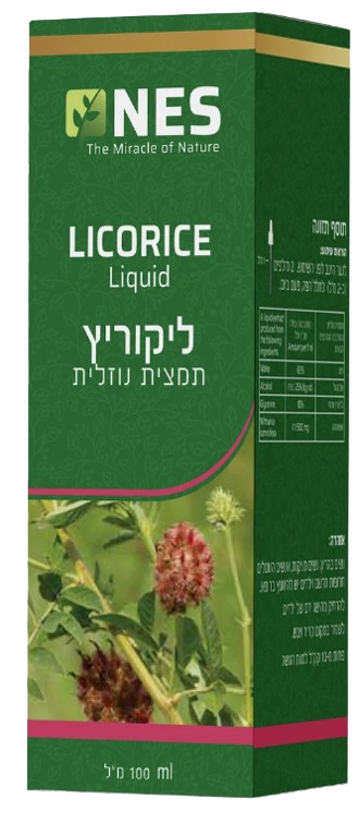 ליקוריץ | תמצית נוזלית | מכיל 100 מ