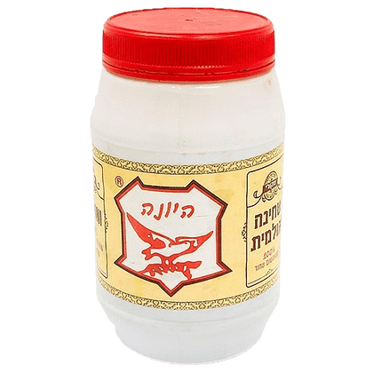 טחינה גולמית | 100% משומשום טהור | 900 גרם | היונה