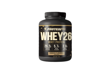 אבקת חלבון בטעם עוגיות | WHEY 26 | מכיל 2 ק