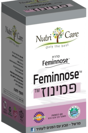 Feminnose | פמינוז | מכיל 60 כמוסות | נוטרי קר | 500 מ