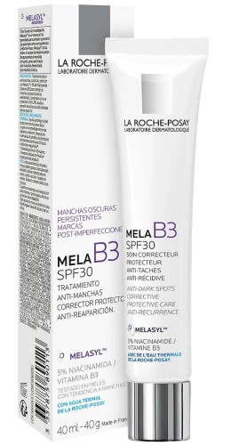 MELA B3 SPF30 | קרם נגד כתמים כהים | למראה גוון עור אחיד | מכיל 40 מ