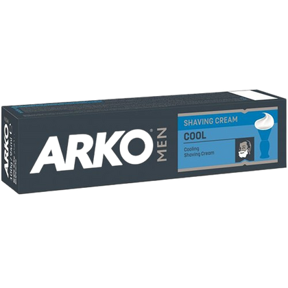 קרם גילוח מרענן לעור רגיל | COOL | מכיל 90 גרם | ארקו - ARKO