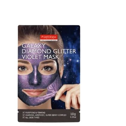 מסכת פילינג מתקלפת יהלום סגולה | GALAXY MASK | פיורדרם- PUREDERM
