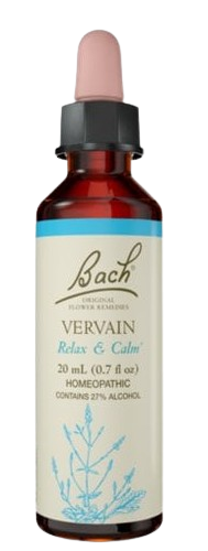VERVAIN | قطرات شرب تعتمد على خلاصة زهرة باخ | تحتوي على 20 مل |