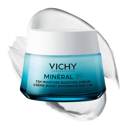 קרם לחות 100 שעות לעור יבש מאוד - Vichy MINERAL 89