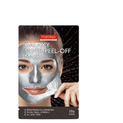 מסכת פילינג מתקלפת בצבע אפור | GALAXY MASK | פיורדרם- PUREDERM