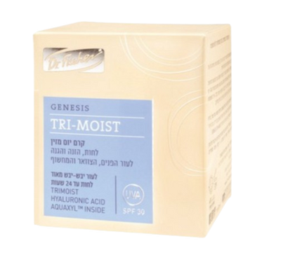 GENESIS TRI MOIST | קרם יום מזין | לעור יבש-יבש מאוד | SPF30 | מכיל 50 מ