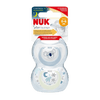 NUK | סט זוג מוצצים בסגנון קואלה וכוכבים לתינוקות - 2 מוצצים | סיליקון 0-6 חודשים | עם אפקט זוהר בחושך