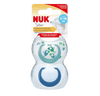 מוצץ NUK בעיצוב מעוגל וידידותי לתינוקות - נוחות ובטיחות מירבית לגיל 6-18 חודשים זוג