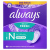 תחתוניות יומיות - רעננות לאורך היום עם Always, 60 יחידות