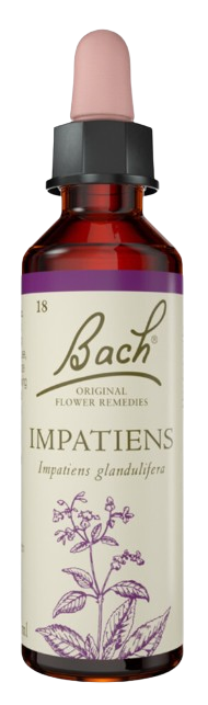 IMPATIENS | טיפות לשתייה על בסיס תמציות פרחי באך | מכיל 20 מ