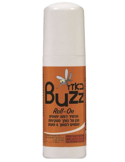 Buzz | Buzz Roll-On Mosquito Repellent 80 ml - حماية فعالة لمدة 6 ساعات 