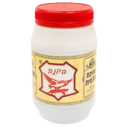 טחינה גולמית | 100% משומשום טהור | 450 גרם | היונה