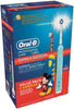 מברשת שיניים חשמלית Oral-B Family Edition עם 2 ידיות לילדים ומבוגרים - מניקוי Superior בהמלצת רופאי שיניים