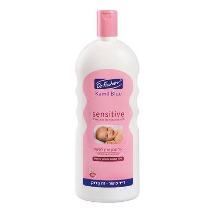 صابون الأطفال اللطيف | كاميل بلو للبشرة الحساسة | صابون لطيف، مضاد للحساسية، لا يسبب الدموع، غني بالترطيب | لتر واحد - دكتور فيشر 