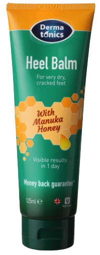 بلسم علاجي | للكعوب المتشققة والجافة | مصنوع من عسل مانوكا | و25% يوريا | يحتوي على 125 مل |