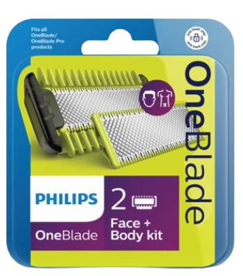 מארז זוג סכינים | ONE BLADE | לפנים ולגוף | 