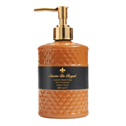 صابون ملكي - صابون فاخر لليدين | صابون سائل مخملي | لؤلؤة عدن | يحتوي على ٥٠٠ مل