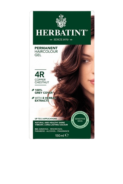 צבע לשיער על בסיס צמחי הרבטינט 4R נחושת ערמוני