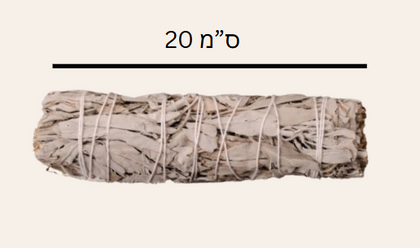 זר מרווה לבנה | 20 ס