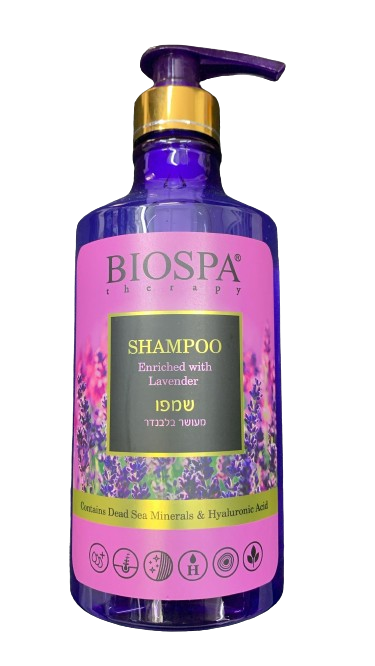 شامبو طبيعي غني باللافندر 780 مل - BIOSPA 