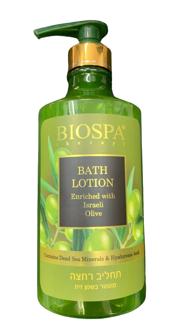 جل استحمام مُدعّم بزيت الزيتون 780 مل - BIOSPA 