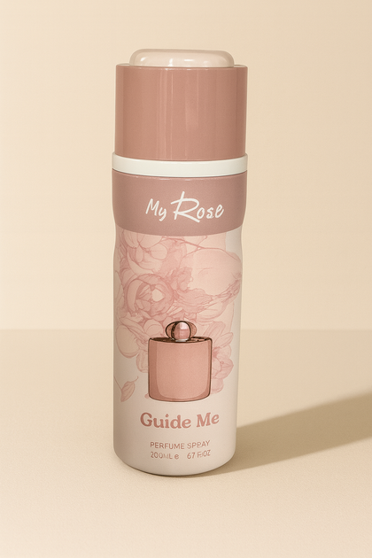 MY ROSE | בושם ספריי | PERFUME SPRAY | GUIDE ME | מכיל 200 מ