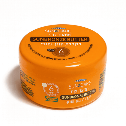 חמאת גוף | לקבלת גוון שזוף | 6 SPF | מכיל 200 מ