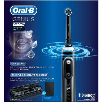 מברשת שיניים חשמלית | שחורה | של Oral-B Genius 10200W