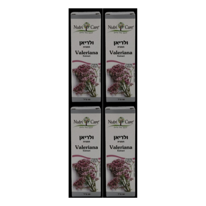 תמצית ולריאן - פתרון טבעי לבעיות שינה, 4 קופסאות - נוטרי קר