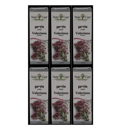 תמצית ולריאן - תוסף תזונה ל שינה ורוגע - 6 קופסאות | נוטרי קר
