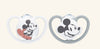 זוג מוצצי נוק ספייס דיסני NUK Space Disney Baby - סיליקון 0-6 חודשים - בעיצוב מיקי מאוס