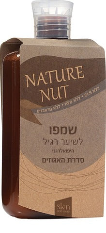 שמפו Nature Nut אגוזים לשיער רגיל - 400 מ