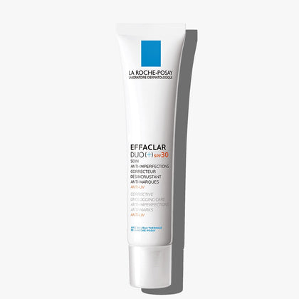 אפקלאר דואו פלוס עם הגנה SPF30 לעור מעורב-שמן - 40 מ