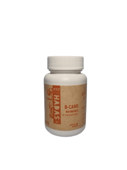 ויטמינים B6, B9, B12 - 30 טבליות תוסף תזונה FLORIS