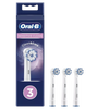 אורל-ב | Oral-B 3 ראשי מברשת שיניים חשמלית Sensitive Clean - מוצרי יופי וקוסמטיקה