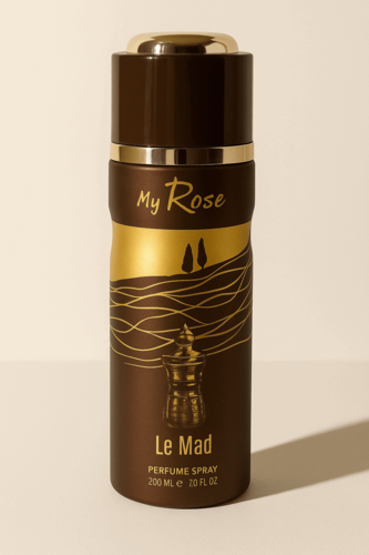 MY ROSE | בושם ספריי | PERFUME SPRAY | LE MAD | מכיל 200 מ