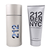 סט בושם לגבר 100 מ"ל וגל לאחר גילוח 100 מ"ל | Carolina Herrera 212 | או דה פרפיום E.D.P