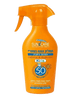 תחליב הגנה גבוהה בספריי SPF 50 התזה רחבה לילדים | מכיל 250 מ"ל | סאן & קר - SUN & CARE