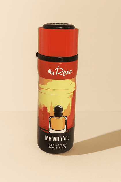 MY ROSE | בושם ספריי | PERFUME SPRAY | ME WITH YOU | מכיל 200 מ
