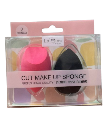 La Sera Milano | Cut Make Up Sponge | ספוגיות איפור חתוכות |