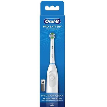 מברשת שיניים חשמלית Oral-B PRO BATTERY - ניקוי מדויק והסרת פלאק ברמה גבוהה