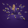 בושם יוניסקס | Xerjoff Purple Accento Crystal Edition | מכיל 100 מ"ל | E.D.P או דה פרפיום