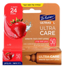 أحمر شفاه مرطب وواقي من الشمس | ULTRA CARE | |SPF50 | فراولة | يحتوي على 10 جرام | دكتور فيشر |