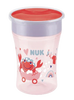 כוס מעבר NUK Magic Cup 360° סגולה - ללא נזילות, אידיאלית לתינוקות מגיל 8 חודשים