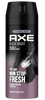 אקס | AXE | דאודורנט | ספריי גוף | לגבר | 150מ"ל | BLACK NIGHT | משך אפקט 48 שעות | שימוש יומי יגן עליך מפני ריחות לא נעימים