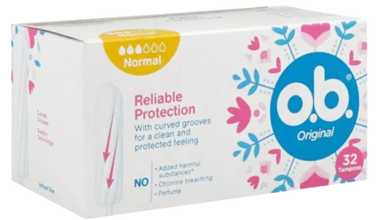 טמפונים | ללא מוליך | נורמל | a.b. original | א.ב. אוריגינל |