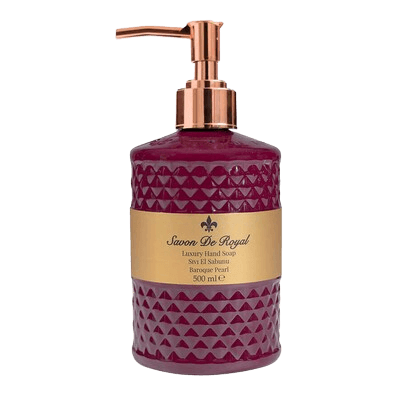 صابون ملكي فاخر لليدين | صابون سائل مخملي | لؤلؤ باروكي | ٥٠٠ مل