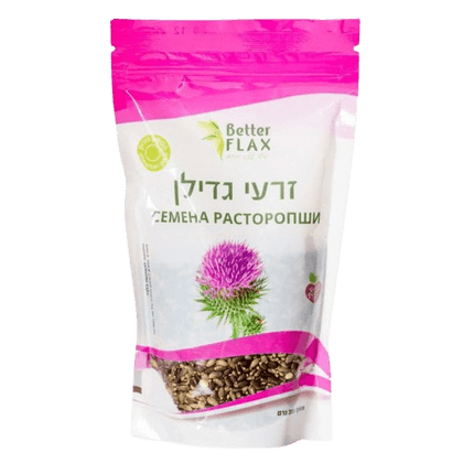 זרעי גדילן 200 גרם - תוסף תזונה טבעי לכבד ובריאות מיטבית | Better Flax